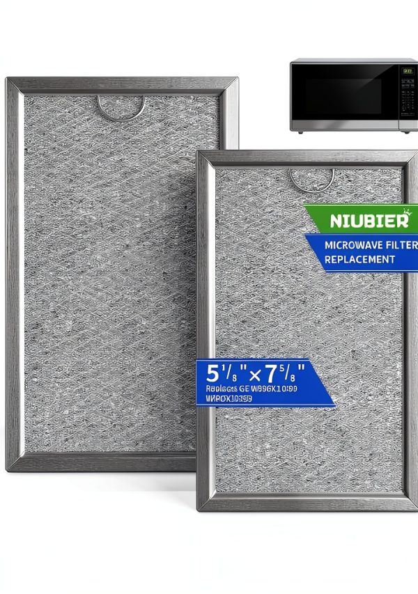 NIUBIER Microwave Filter Replacement Gray GE WB06X10309-0