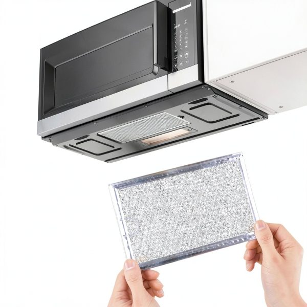 NIUBIER Microwave Filter Replacement Gray GE WB06X10309-1