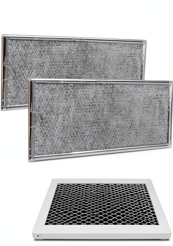 Gevodakun Microwave Filter Aluminum Grease Odor Replacement-7