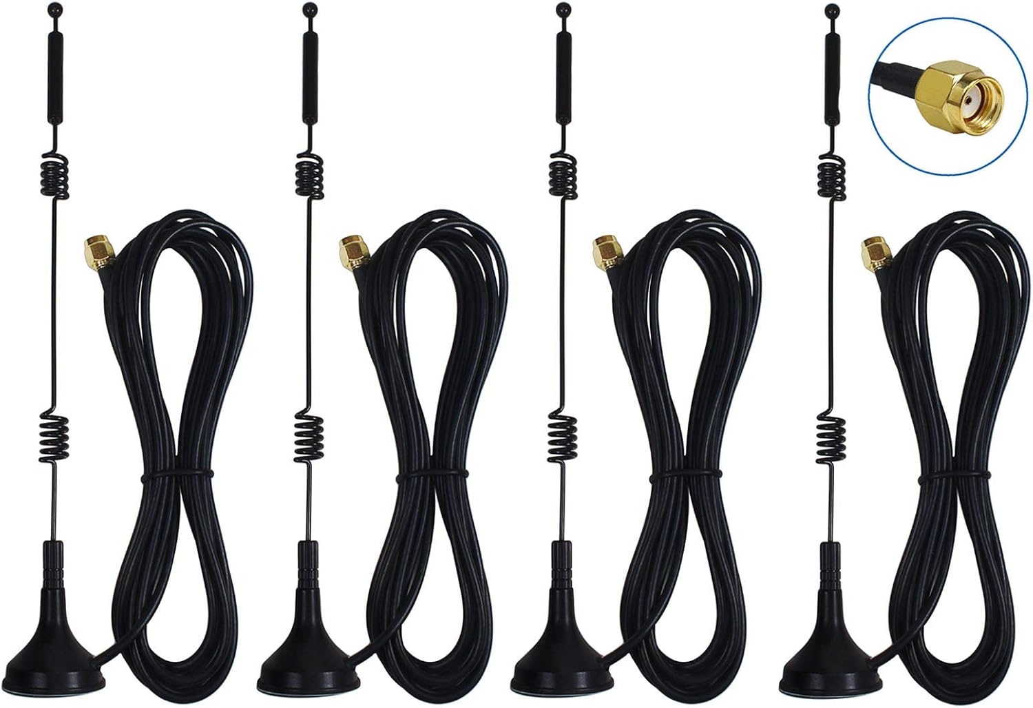 eifagur Dual Band WiFi Antenna 9dbi RP-SMA Male