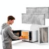 Gevodakun Microwave Filter Aluminum Grease Odor Replacement-4