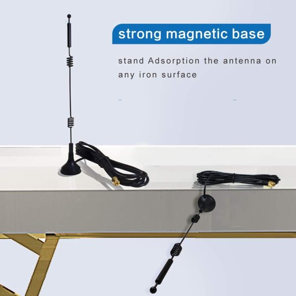 eifagur Dual Band WiFi Antenna 9dbi RP-SMA Male-4