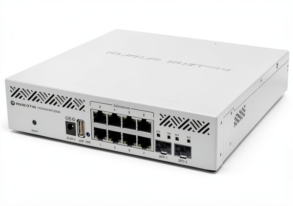 MikroTik CRS310-8G+2S+IN Aluminum Switch 12V-0