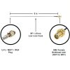 Proxicast U.FL to SMA Female Low Loss Cable-1