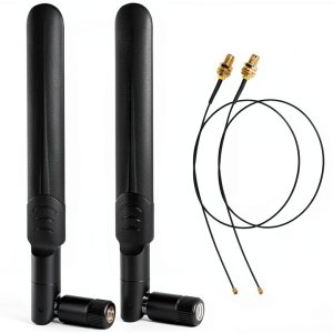 8dBi Omni WiFi Antenna HIGHFINE Dual Band Outdoor-0