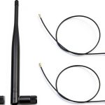 6dBi Omni Antenna Highfine for 2.4GHz WiFi Routers RP SMA Cables-0