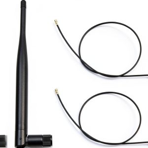 6dBi Omni Antenna Highfine for 2.4GHz WiFi Routers RP SMA Cables-0