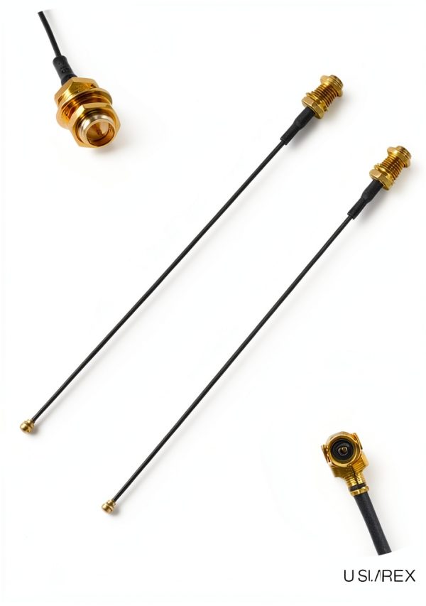 QUEENTI 8dBi Omni Dual-Band WiFi Antenna with 15cm RP‑SMA Pigtail-1