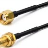Coaxial Cable BINGFU RP‑SMA 10ft 3m RG174 Male to Female Connector-7
