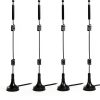 Bingfu 9dBi Omni RP‑SMA Male WiFi Antenna 4‑Pack 5.8GHz Dual Band-1