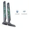 Eightwood RP-SMA WiFi 6E Antenna Tri-Band 6.5ft Base for Router-2