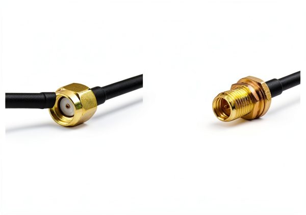 Coaxial Cable BINGFU RP‑SMA 10ft 3m RG174 Male to Female Connector-1