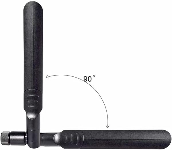 QUEENTI 8dBi Omni Dual-Band WiFi Antenna with 15cm RP‑SMA Pigtail-3