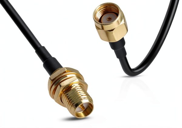 Coaxial Cable BINGFU RP‑SMA 10ft 3m RG174 Male to Female Connector-2