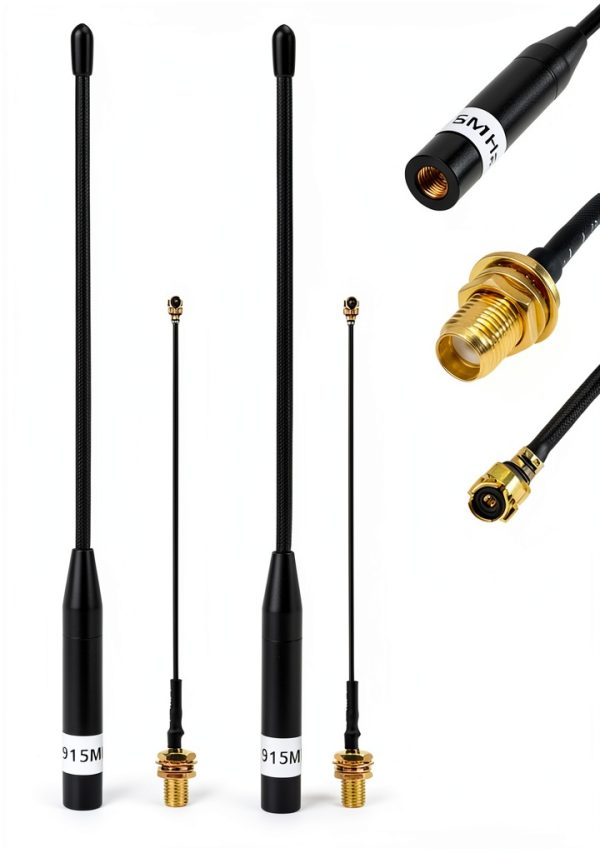 915MHz Antenna 10dBi Meshnology Long Range Weather Resistant 20cm Whip-0