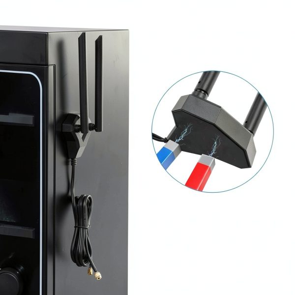 Eightwood 8dbi WiFi Antenna Dual Band 2.4GHz/5.8GHz Omnidirectional-3