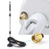 Bingfu 9dBi Omni RP‑SMA Male WiFi Antenna 4‑Pack 5.8GHz Dual Band-3