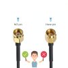 Bingfu 9dBi Omni RP‑SMA Male WiFi Antenna 4‑Pack 5.8GHz Dual Band-6