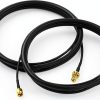 Coaxial Cable BINGFU RP‑SMA 10ft 3m RG174 Male to Female Connector-0