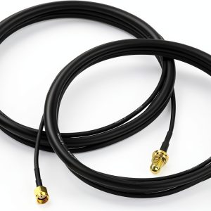 Coaxial Cable BINGFU RP‑SMA 10ft 3m RG174 Male to Female Connector-0