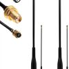 Meshnology 915MHz LoRa Antenna 19cm Soft Whip SMA Male 10dBi Gain-0