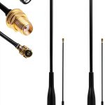 Meshnology 915MHz LoRa Antenna 19cm Soft Whip SMA Male 10dBi Gain-0