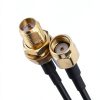 Coaxial Cable BINGFU RP‑SMA 10ft 3m RG174 Male to Female Connector-3