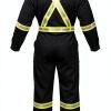 Flame Resistant FR High Visibility Hi Vis Coverall-3