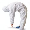 Vicogard Microporous Coveralls with Hood and Elastic Cuffs White-3