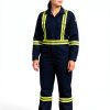 Flame Resistant FR High Visibility Hi Vis Coverall-1