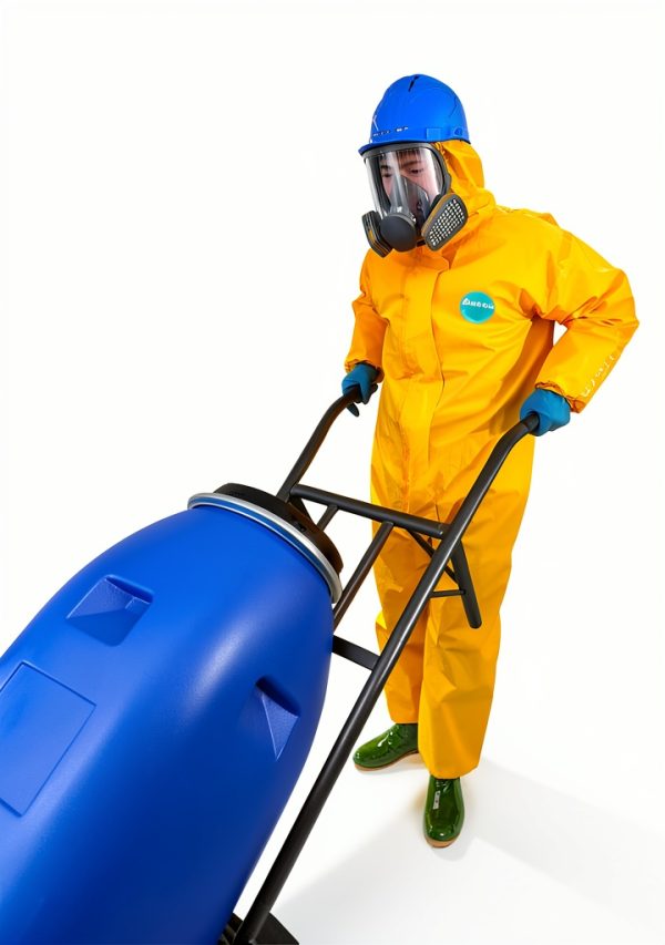 Andes Chemical Protection Coveralls Sealed Seam Yellow A70130-4