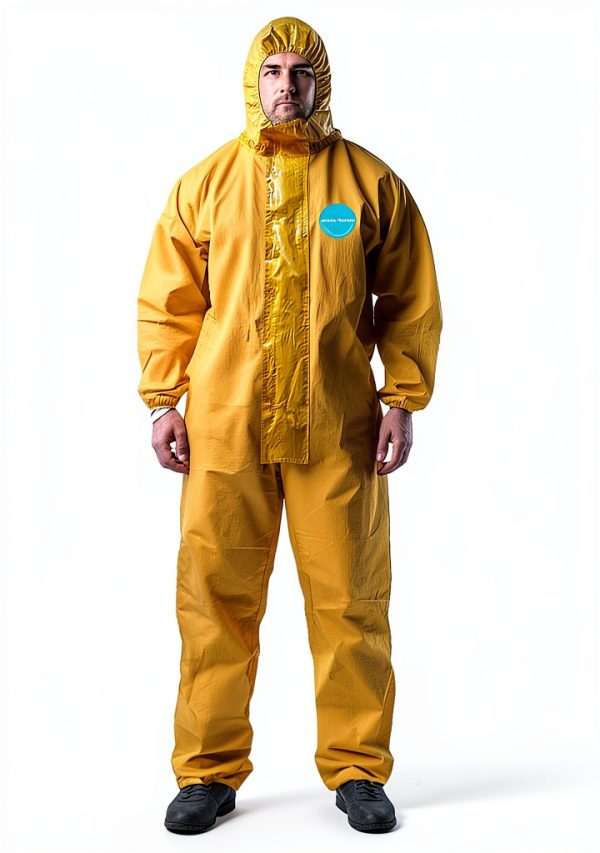 Andes Chemical Protection Coveralls Sealed Seam Yellow A70130-0
