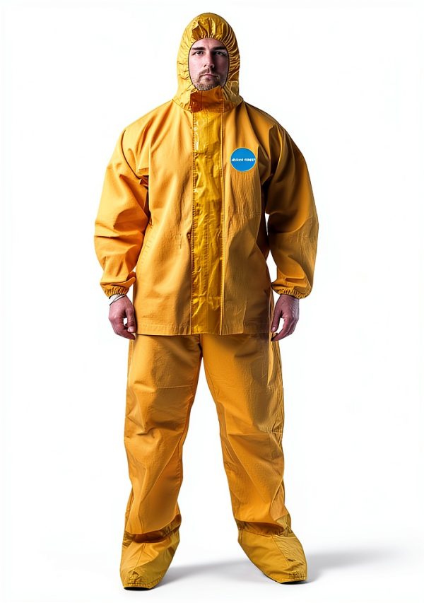 Andes Chemical Coveralls Sealed Seam with Boots and Hood A70150-0
