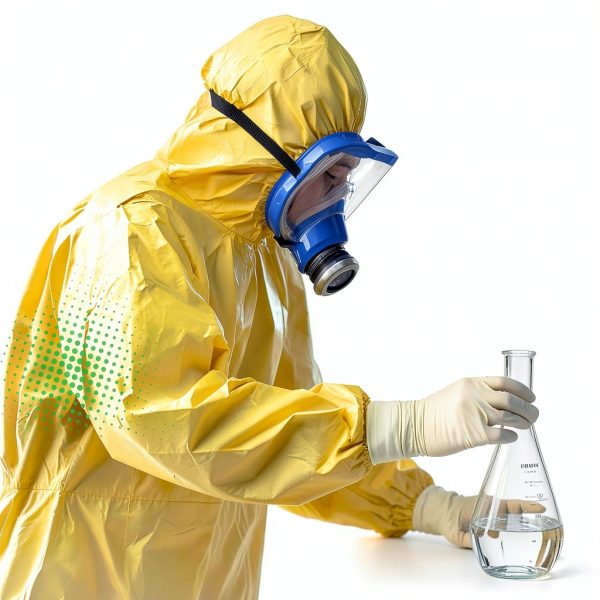 Andes Chemical Coveralls Sealed Seam with Boots and Hood A70150-2