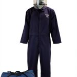 Oberon Arc Flash Coverall Kit - 8 Cal - Includes Hard Cap, Face Shield, Balacalva, Coveralls and Storage Bag - HRC2 Series-0