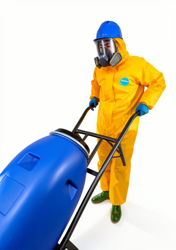 Andes Chemical Coveralls Sealed Seam with Boots and Hood A70150-4