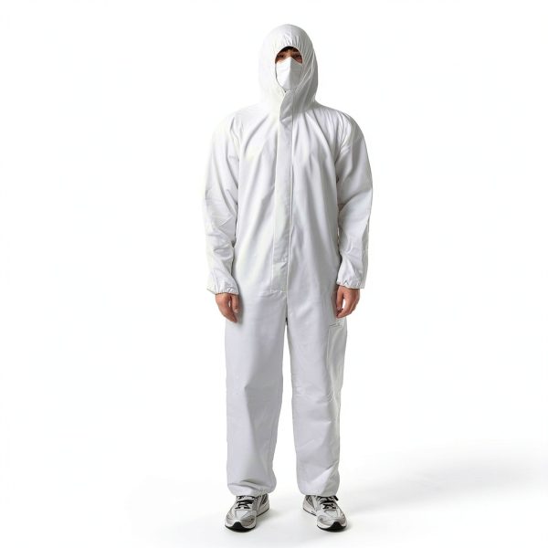 Hazmat Suits 25PACK Disposable Coveralls by FURWEY Waterproof XL-1