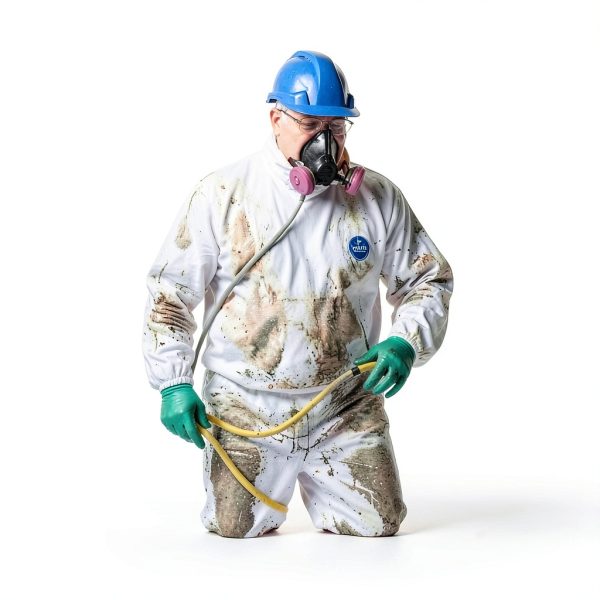 DuPont Tyvek 400 Disposable Protective Coverall White XLarge 25 Pack-9