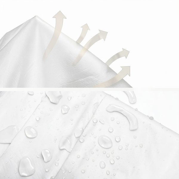 Hazmat Suits 25PACK Disposable Coveralls by FURWEY Waterproof XL-4