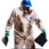 DuPont Tyvek 400 TY127S Disposable Protective Coverall with Respirator-Fit Hood and Elastic Cuff, White-6