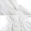 Hazmat Suits Greenour 12-Pack Coveralls with Hood, Medium to 2X-Large-3